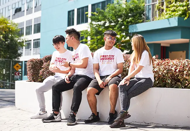 First City University College campus and student life