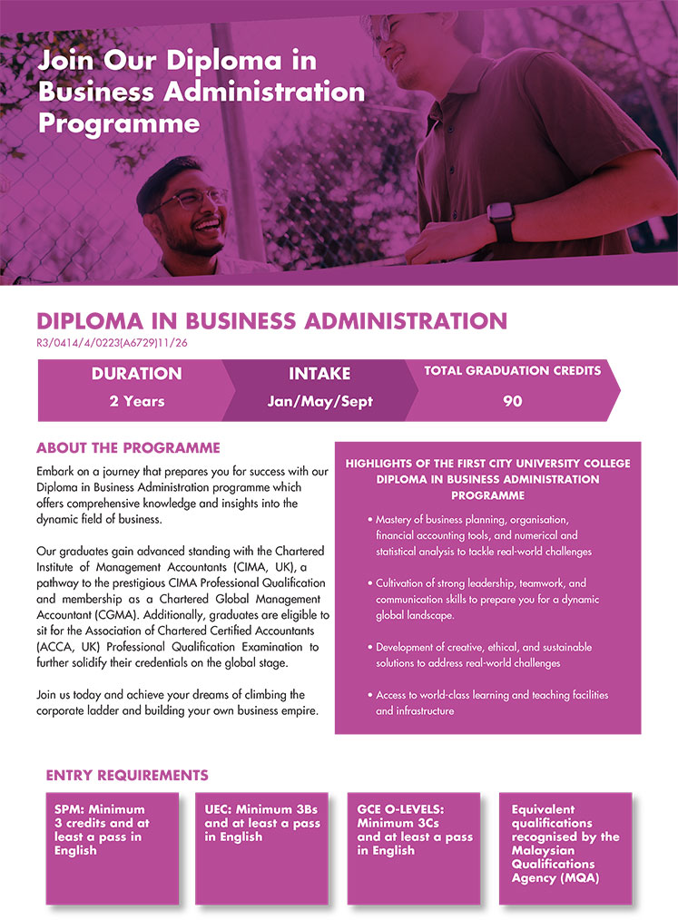 Programme information